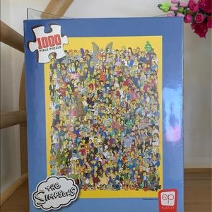 The Simpson cast 1000 piece puzzle